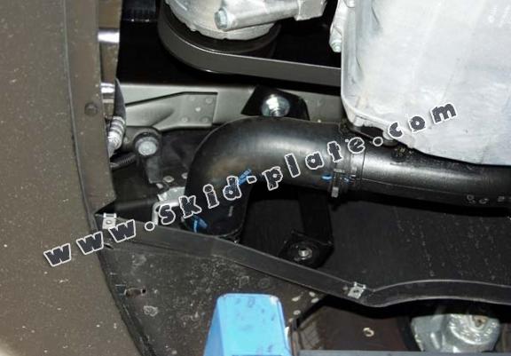 Acél motor, sebességváltó, hűtő, első lökhárító védőlemez Audi A1