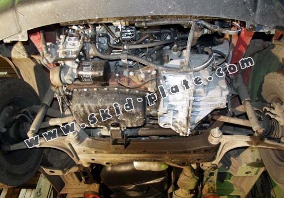 Acél motor, sebbeségváltó, hütő, első lökhárító védőlemez Renault Master 2