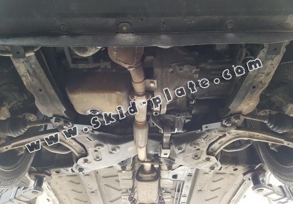 Acél motor, kapcsolószekrény, hütő védőlemez Fiat 500 S