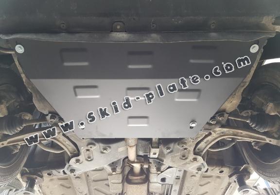 Acél motor, kapcsolószekrény, hütő védőlemez Fiat 500 S