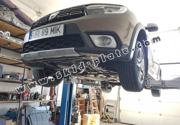 Acél motor, kapcsolószekrény védőlemez Dacia Dokker