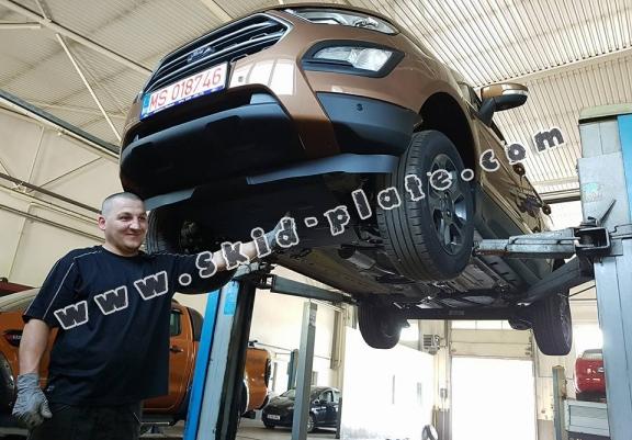 Acél motor, kapcsolószekrény, hütő védőlemez Ford EcoSport