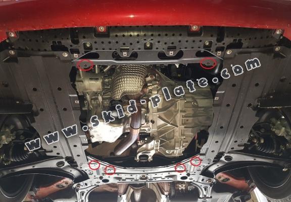 Acél motor, kapcsolószekrény védőlemez Suzuki Swift