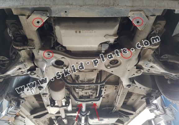 Motor, karter- védő acéllemez Mercedes Viano W639 - 2.2 D 4x2