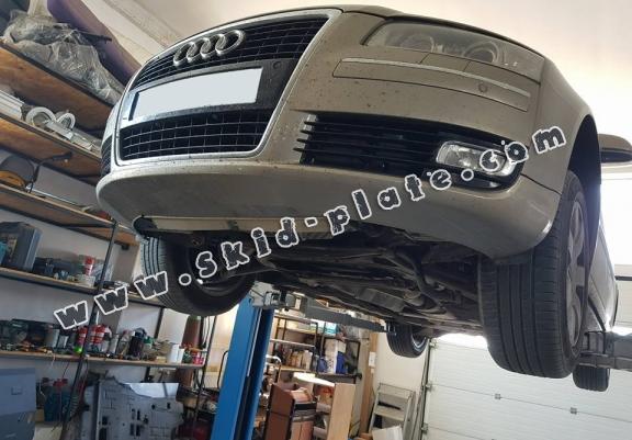 Acél motor, sebbeségváltó, hütő, első lökhárító védőlemez Audi A8