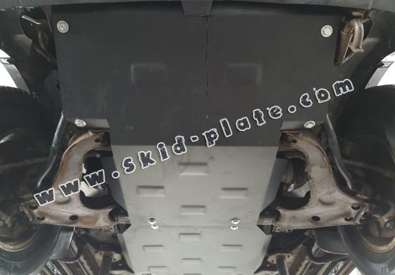 Acél kapcsolószekrény, differenciálmű védőlemez Mitsubishi L 200 