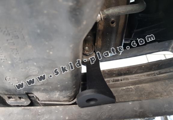 Acél motor, sebbeségváltó, hütő, első lökhárító védőlemez VW Golf  mk4