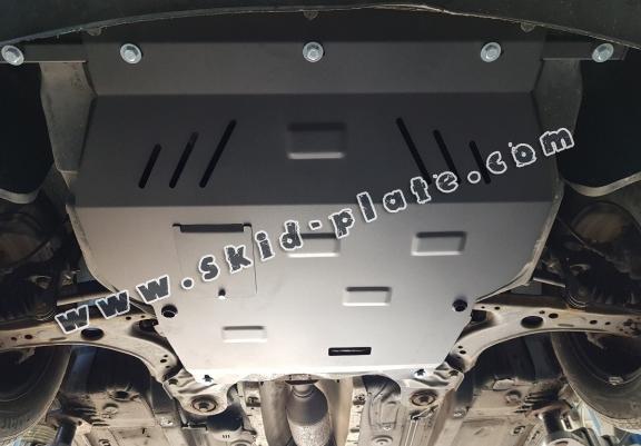 Acél motor, sebbeségváltó, hütő, első lökhárító védőlemez VW Golf  mk4