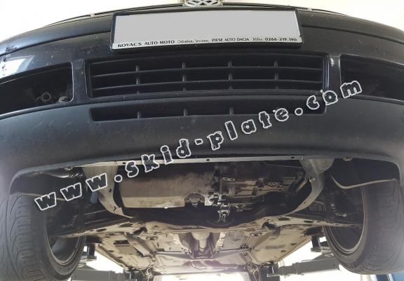 Acél motor, sebbeségváltó, hütő, első lökhárító védőlemez VW Golf  mk4