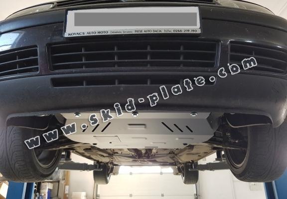 Acél motor, sebbeségváltó, hütő, első lökhárító védőlemez VW Golf  mk4