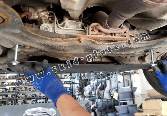 Acél motor, sebbeségváltó, hütő, első lökhárító védőlemez VW Golf  mk4