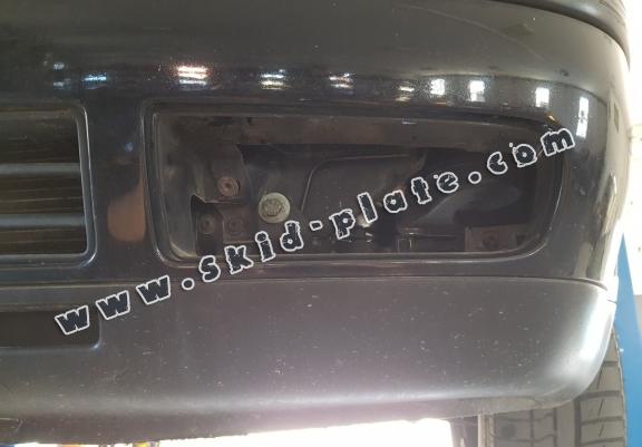 Acél motor, sebbeségváltó, hütő, első lökhárító védőlemez VW Golf  mk4