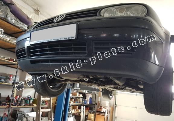 Acél motor, sebbeségváltó, hütő, első lökhárító védőlemez VW Golf  mk4
