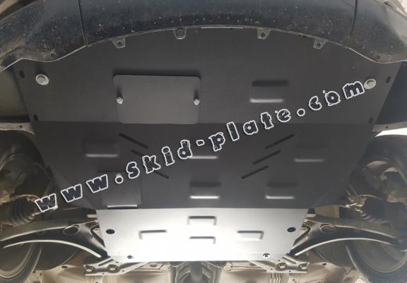 Acél motor, kapcsolószekrény védőlemez Smart ForFour