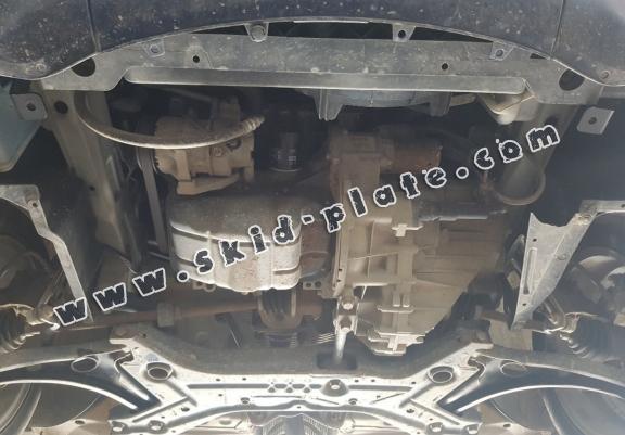 Acél motor, kapcsolószekrény védőlemez Smart ForFour