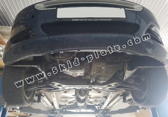 Acél motor, kapcsolószekrény védőlemez Smart ForFour