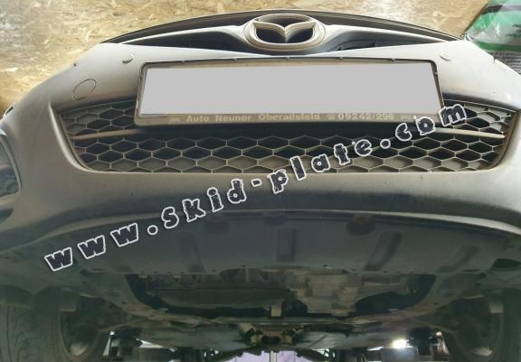 Acél motor, kapcsolószekrény, hütő védőlemez Mazda 6