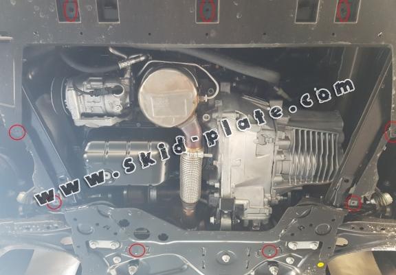 Acél motor, kapcsolószekrény, hütő védőlemez Opel Combo E 