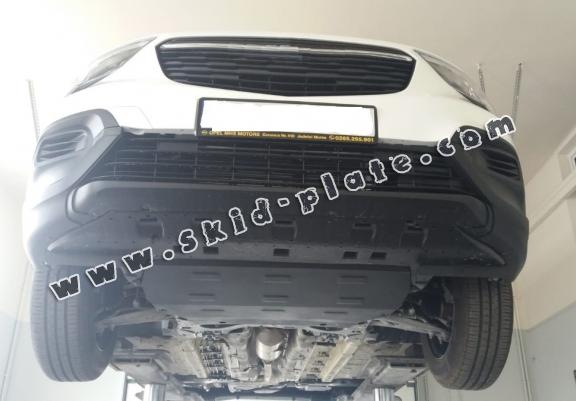 Acél motor, kapcsolószekrény, hütő védőlemez Opel Combo E 