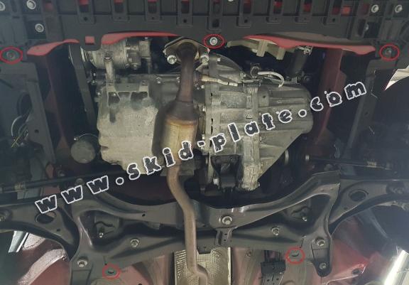 Acél motor, sebbeségváltó, hütő, első lökhárító védőlemez Toyota Aygo AB10