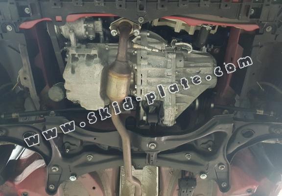 Acél motor, sebbeségváltó, hütő, első lökhárító védőlemez Toyota Aygo AB10
