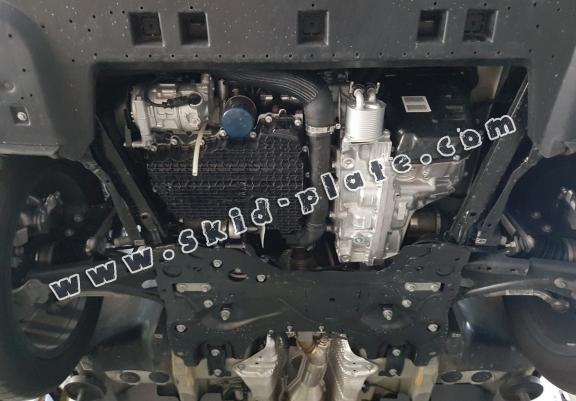Acél motor, sebbeségváltó, hütő, első lökhárító védőlemez Citroen DS7 Crossback