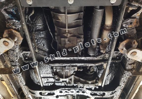 Acél kapcsolószekrény, osztómű védőlemez Nissan Terrano II 