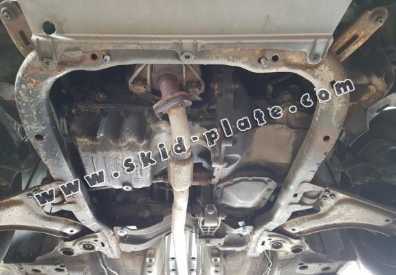 Acél kapcsolószekrény, hütő védőlemez  Opel Corsa C
