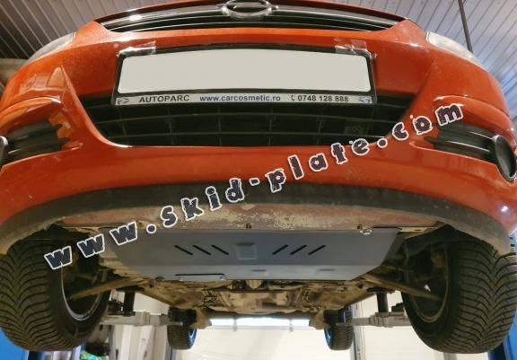Acél motor, kapcsolószekrény, hütő védőlemez Opel Corsa D