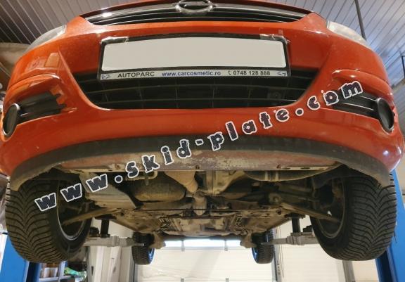 Acél motor, kapcsolószekrény, hütő védőlemez Opel Corsa D