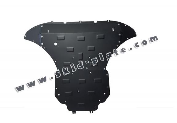 Acél motor, hütő védőlemez Audi Q7 