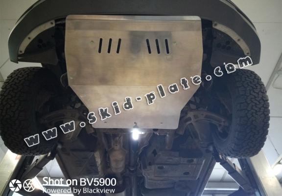 Aluminum motor, sebbeségváltó, hütő, első lökhárító védőlemez Volkswagen Transporter T5 Caravelle