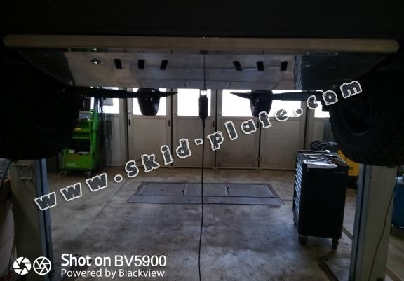 Aluminum motor, sebbeségváltó, hütő, első lökhárító védőlemez Volkswagen Transporter T5 Caravelle