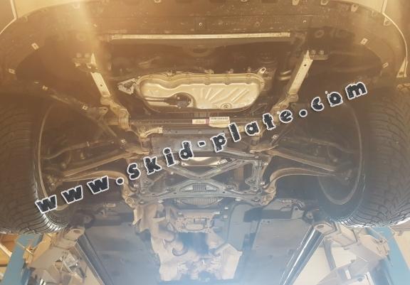 Acél kapcsolószekrény védőlemez Porsche Cayenne