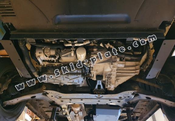 Acél motor, sebbeségváltó, hütő, első lökhárító védőlemez Ford Transit Custom
