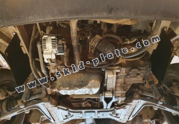 Acél motor, kapcsolószekrény védőlemez Transporter T4 Caravelle