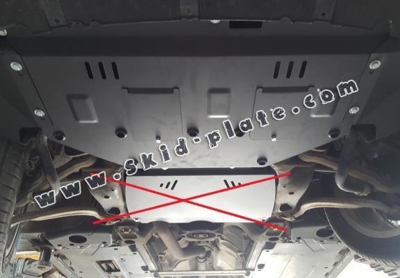 Acél motor, hütő védőlemez Audi A4 B7