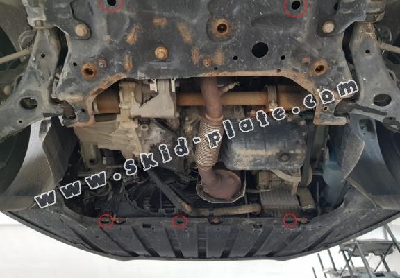 Acél motor, kapcsolószekrény védőlemez Ford C - Max