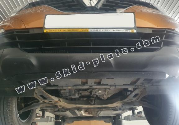Acél motor, kapcsolószekrény védőlemez Renault Clio 3