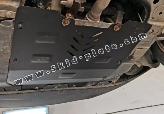 Acél motor, kapcsolószekrény védőlemez Lancia Delta 3