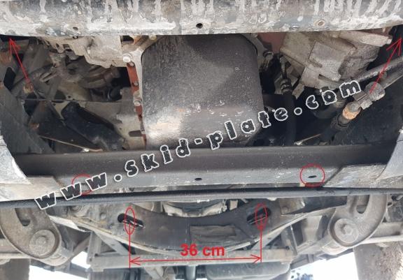 Acél motor, hütő védőlemez Iveco Daily