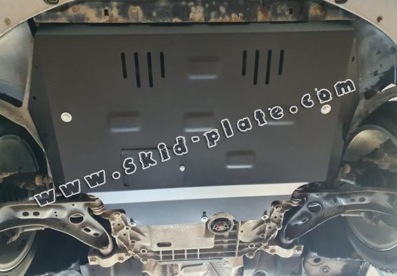 Acél kapcsolószekrény, hütő védőlemez  VW Jetta