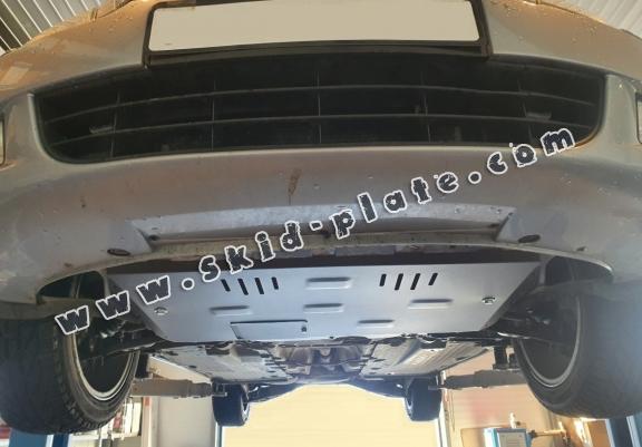 Acél kapcsolószekrény, hütő védőlemez  VW Jetta