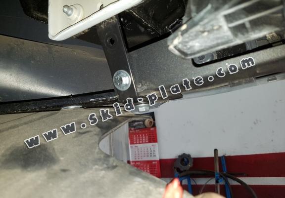 Acél motor, kapcsolószekrény, hütő védőlemez Fiat Ducato
