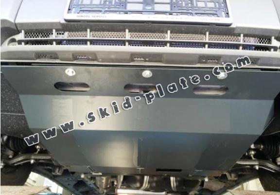 Acél motor, kapcsolószekrény, hütő védőlemez Fiat Ducato