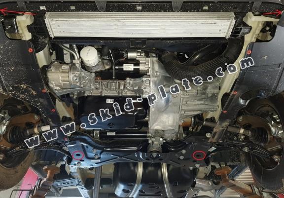 Acél motor, kapcsolószekrény, hütő védőlemez Fiat Ducato