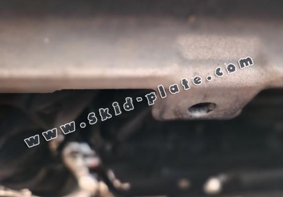 Acél motor hütő, első lökhárító védőlemez Mercedes GLC Coupe X253