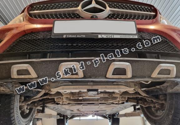 Acél motor hütő, első lökhárító védőlemez Mercedes GLC Coupe X253