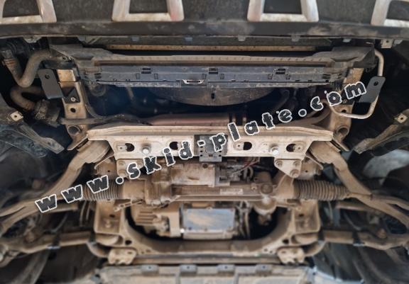 Acél motor hütő, első lökhárító védőlemez Mercedes GLC Coupe X253
