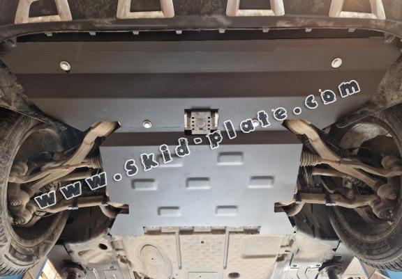 Acél motor hütő, első lökhárító védőlemez Mercedes GLC Coupe X253